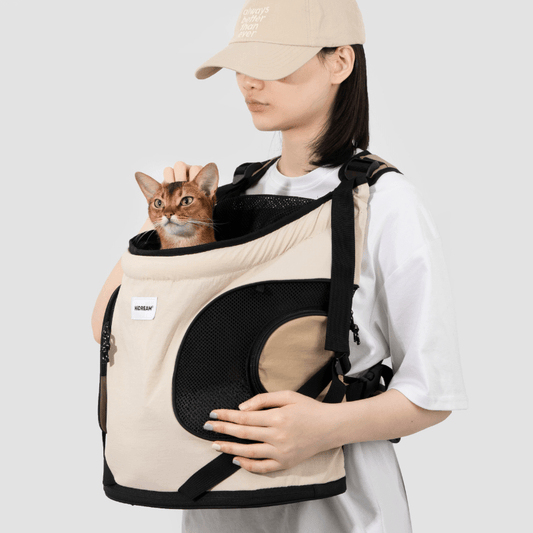 Breathable Front-Facing Cat Carrier Backpack - ZoePaws