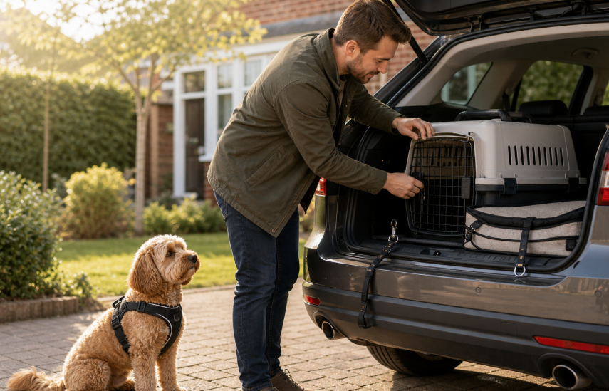 Is It Safe to Let Your Dog Sit Unrestrained in the Car in the UK?