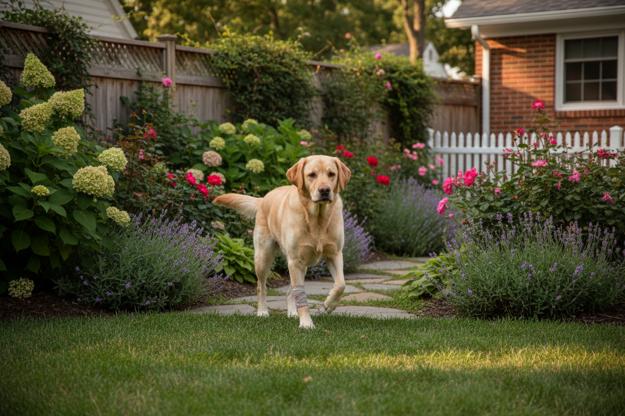 My Dog Hurt His Paw: How to Get Them to the Vet Safely