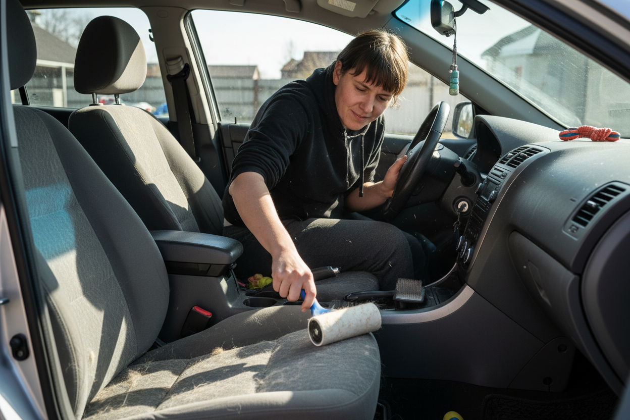 How to Stop Dog Hair Getting All Over Your Car