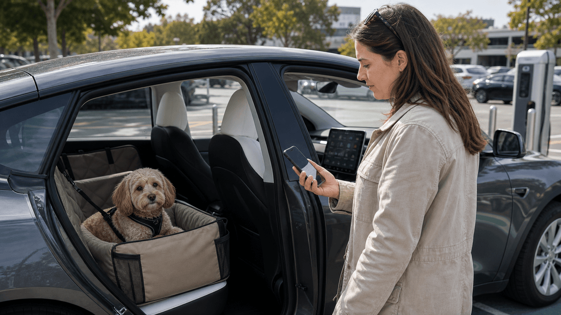 Can You Leave a Dog in an Electric Car With Pet Mode? - ZoePaws
