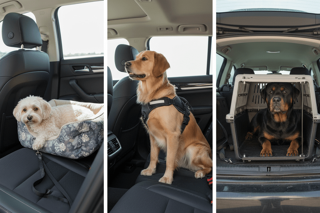 Dog Car Seat vs Harness vs Crate: Which Is Best for Car Travel? - ZoePaws
