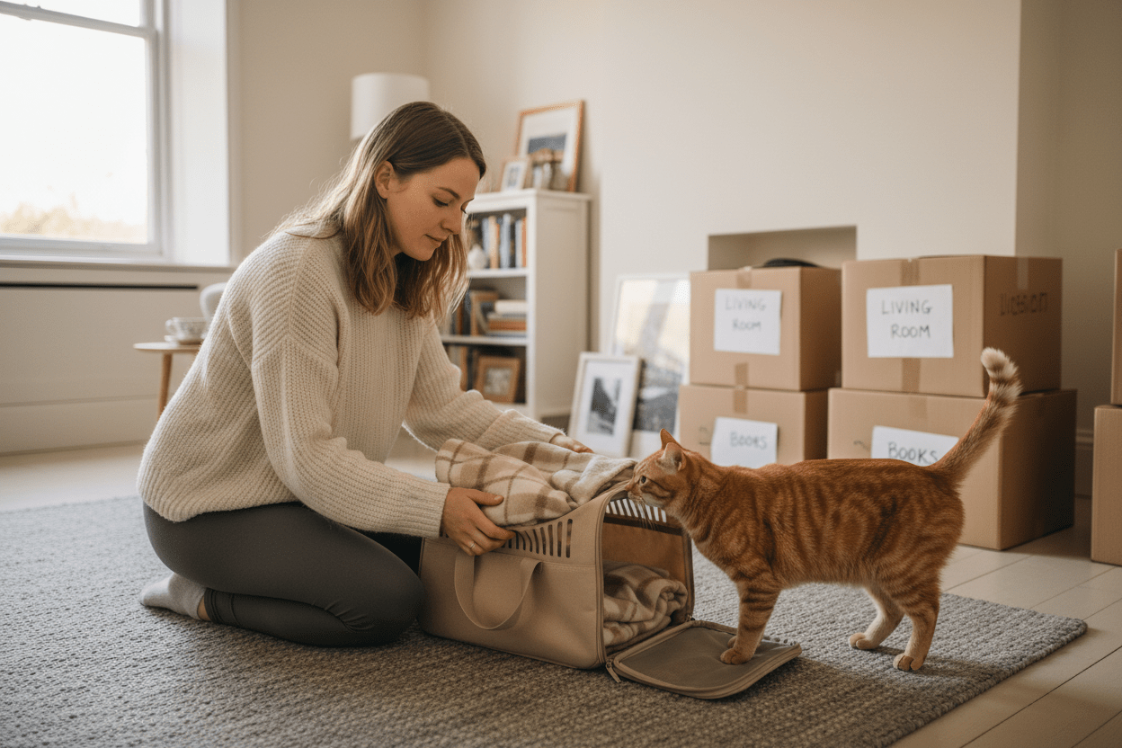 How to Prepare Your Cat for Moving House - ZoePaws