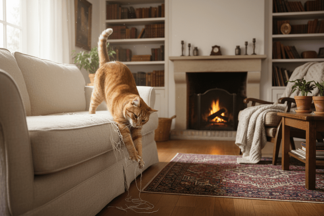 How to Stop Cats from Scratching Furniture - ZoePaws