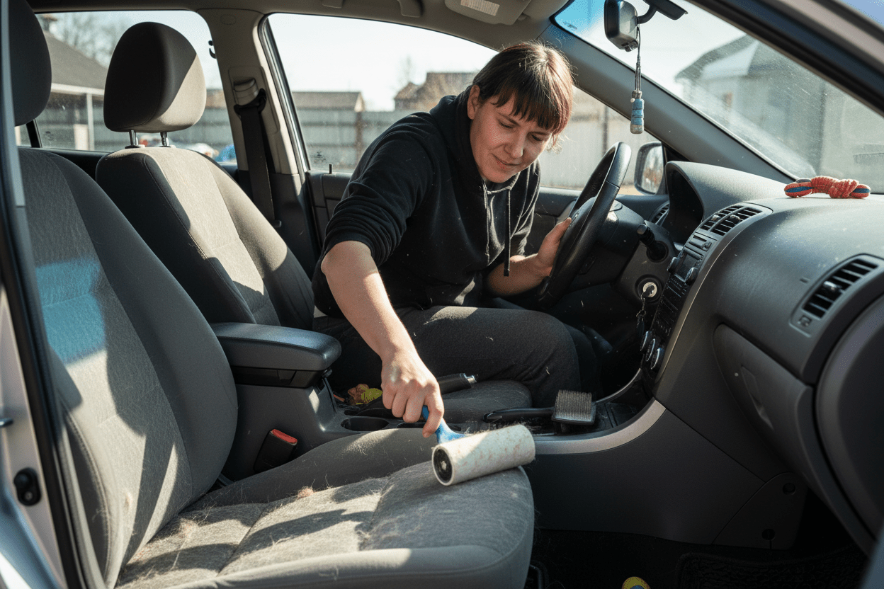 How to Stop Dog Hair Getting All Over Your Car - ZoePaws