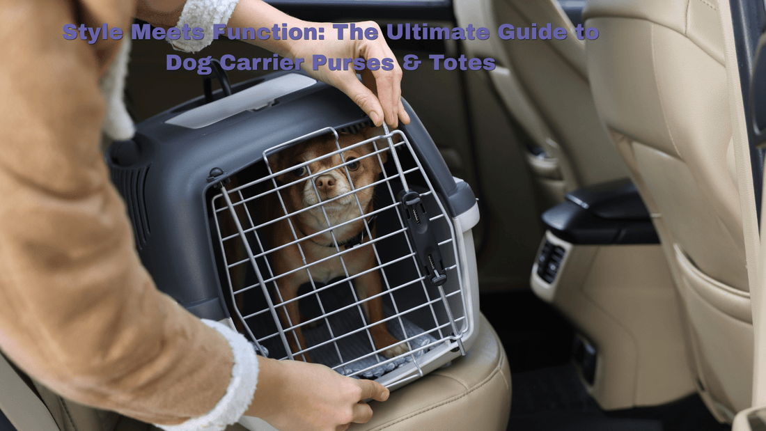 Style Meets Function: The Ultimate Guide to Dog Carrier Purses & Totes - ZoePaws