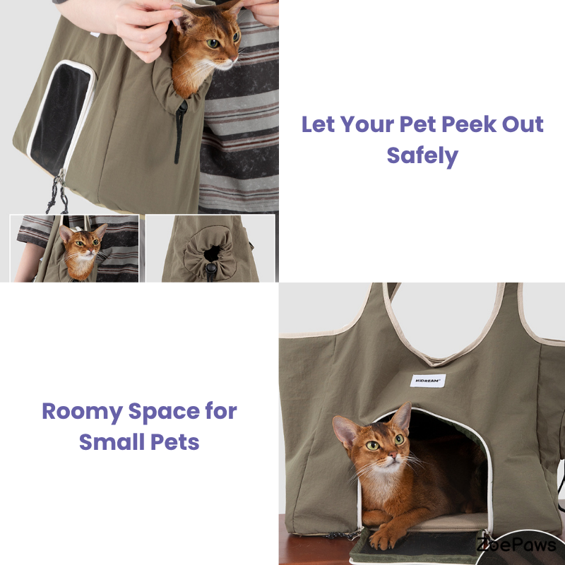 Nylon Pet Shoulder Carrier Bag for Daily Walks