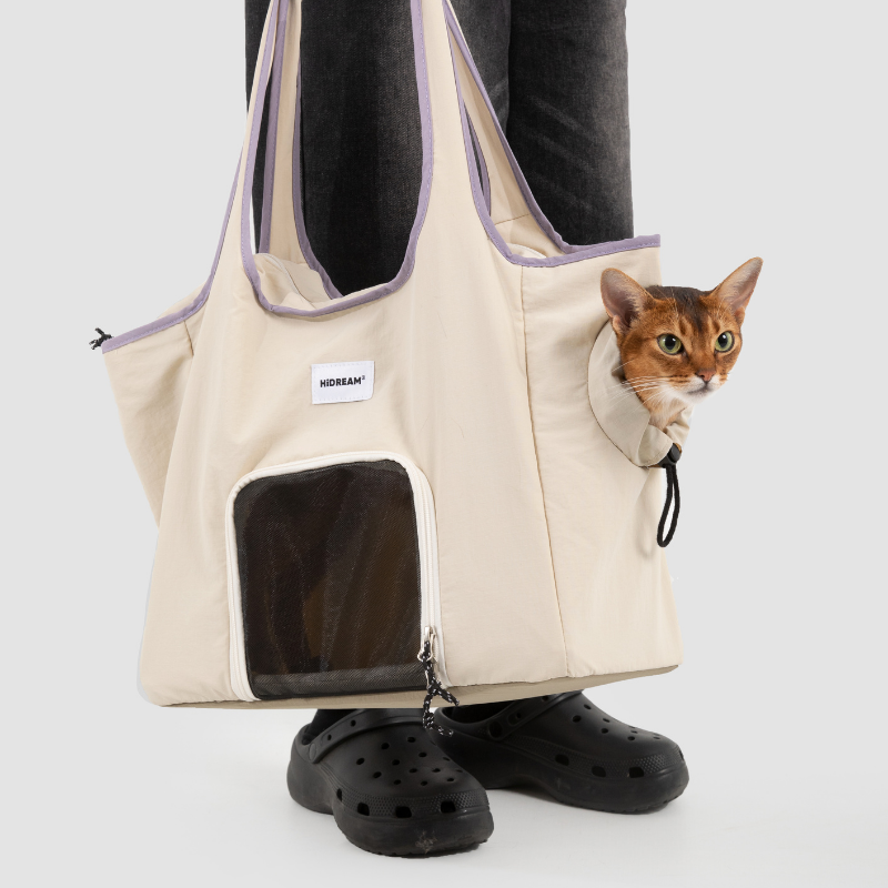 Nylon Pet Shoulder Carrier Bag for Daily Walks