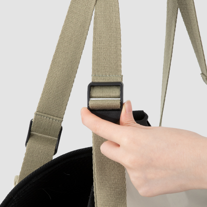 Pet Walking Shoulder Bag with Removable Mesh Cover