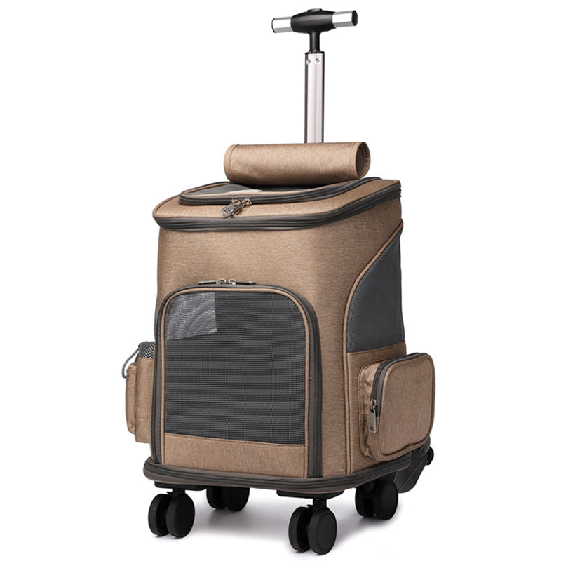 Space Capsule Pet Carrier Backpack feature detail view