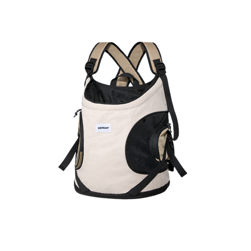 Breathable Front-Facing Cat Carrier Backpack setup or storage view