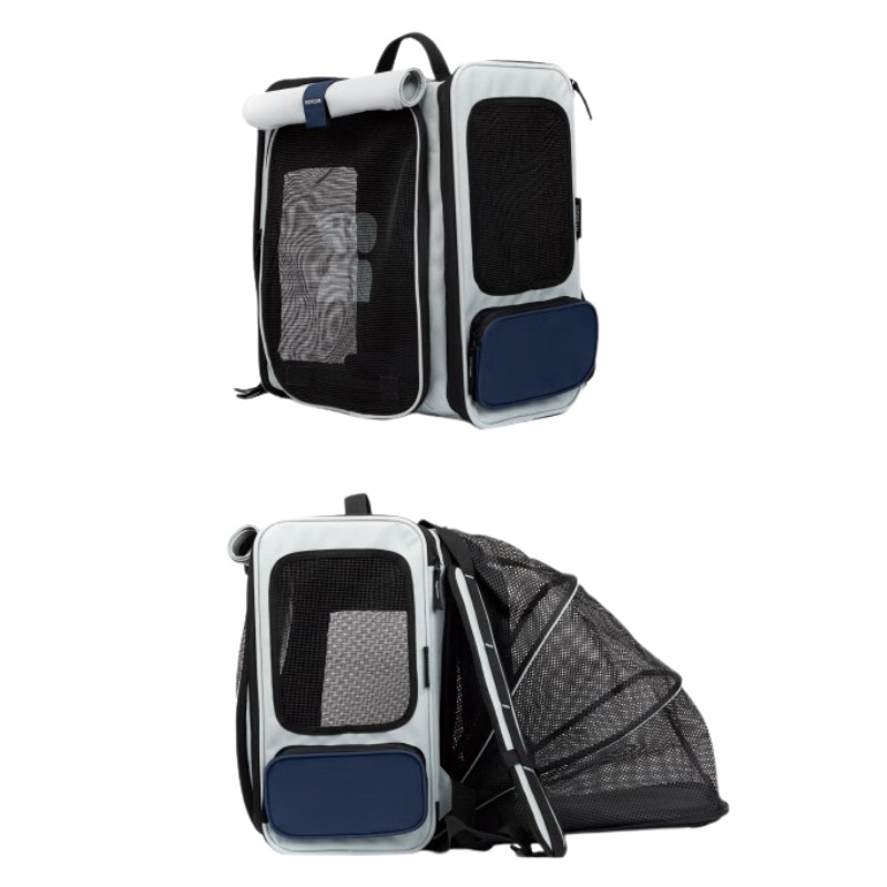 Premium Expandable Space Capsule Cat Backpack travel use view