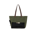 Aesthetic Breathable Canvas Pet Carrier Tote size and fit view