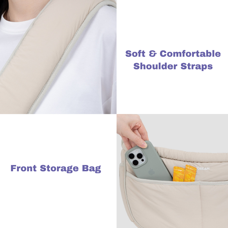 Breathable Portable Pet Carrier Bag back view