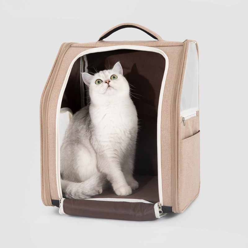 Mobile Castle Pet Backpack front view