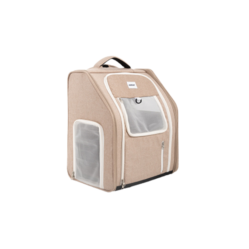 Mobile Castle Pet Backpack travel use view