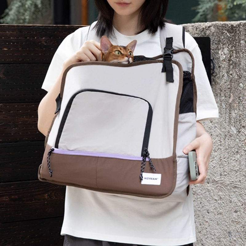 Convertible Pet Sling Backpack front view