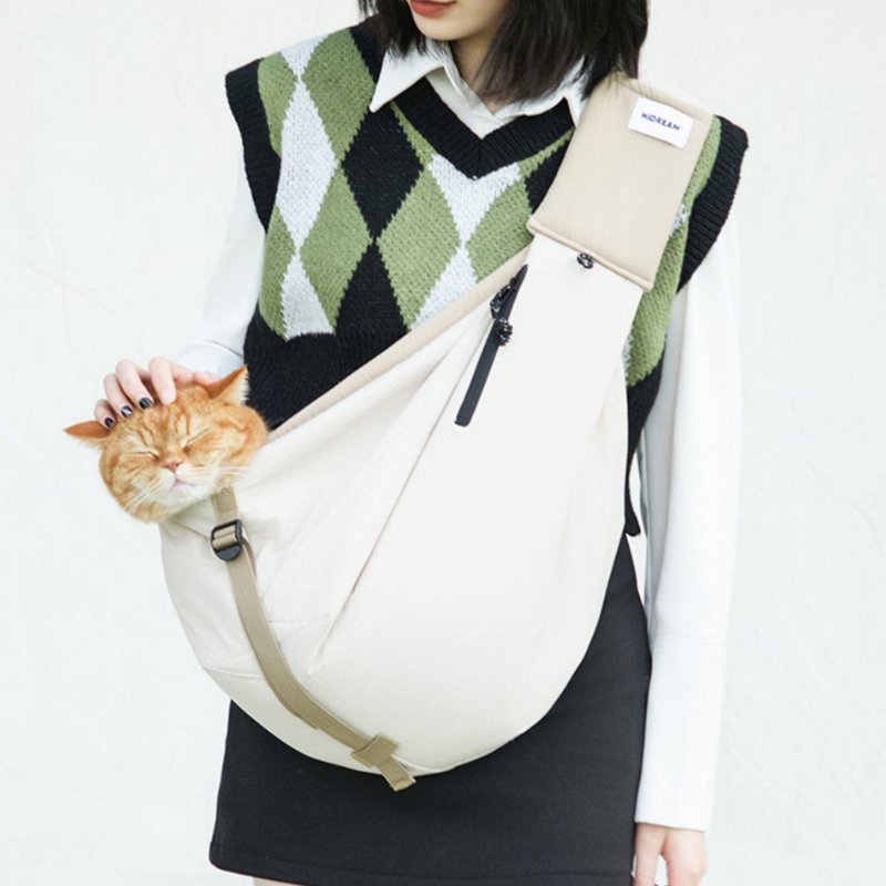 Ergonomic Portable Hands-Free Pet Sling Carrier main product image