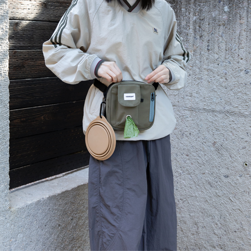 Dog Treat Training Pouch with Multi-Way Wear and Large Storage