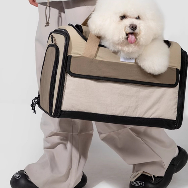 Airline Approved Foldable Pet Carrier size and fit view