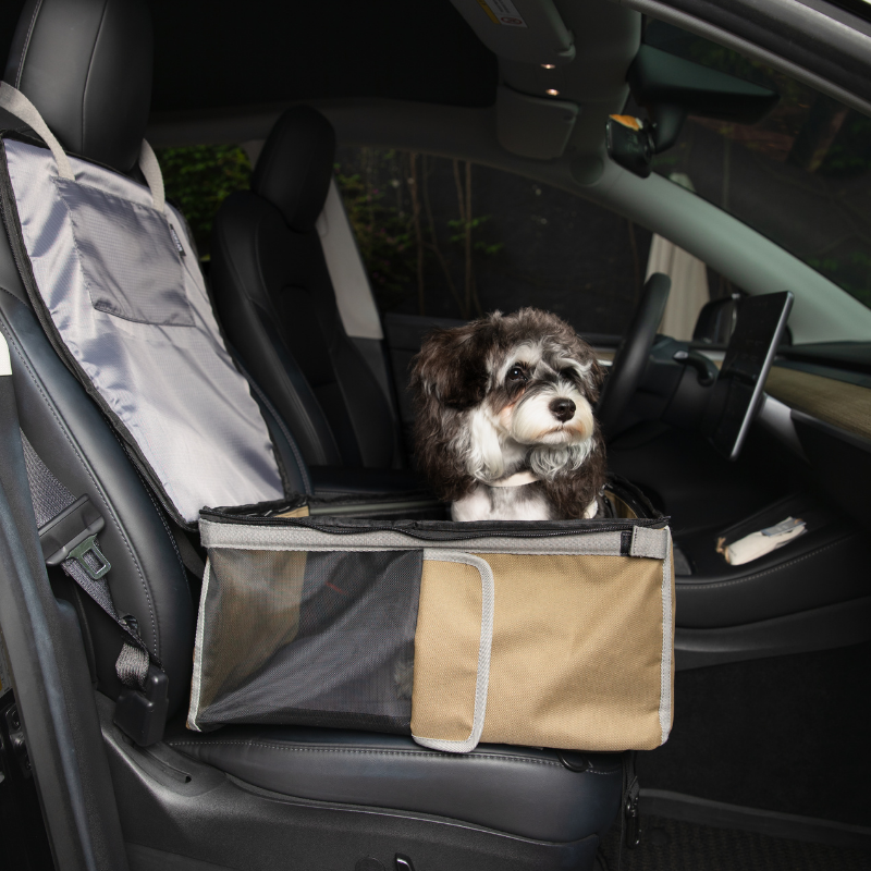 2-in-1 Pet Car Seat and Backpack Carrier
