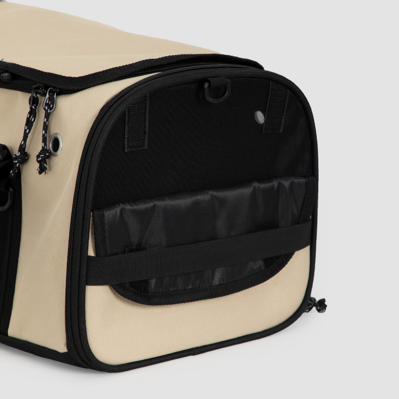 Toast-Style Airline Pet Carrier with Breathable Mesh Windows