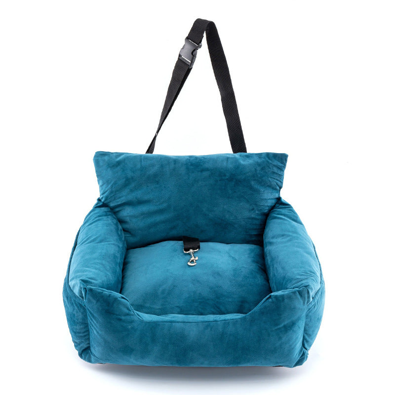 Padded Dog Car Seat in-use lifestyle view