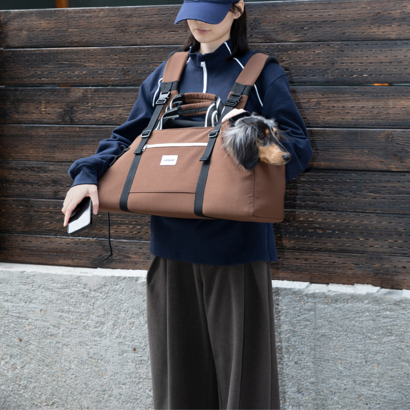 Baguette Dog Backpack Carrier for Dachshunds