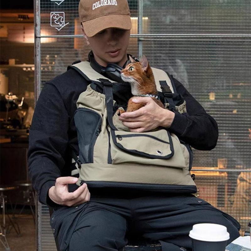 Mountain Chest Backpack Cat Front Carrier
