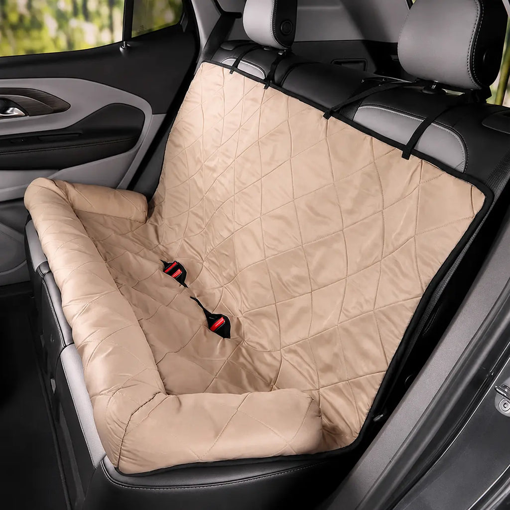 Portable Pet Car Seat Cover front view