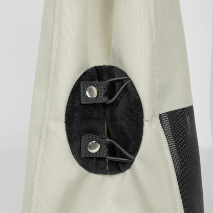 Aesthetic Breathable Canvas Pet Carrier Tote - ZoePaws