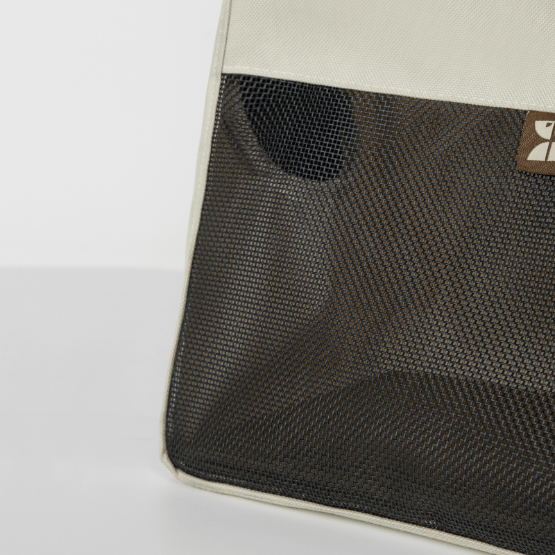 Aesthetic Breathable Canvas Pet Carrier Tote - ZoePaws