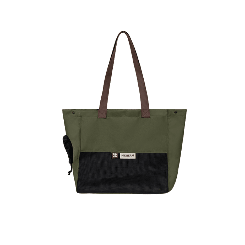 Aesthetic Breathable Canvas Pet Carrier Tote - ZoePaws