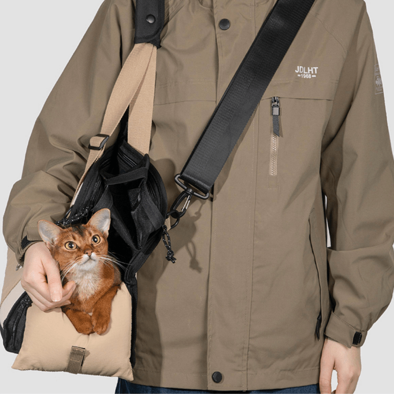 Aesthetic Lightweight Canvas Pet Tote Carrier - ZoePaws