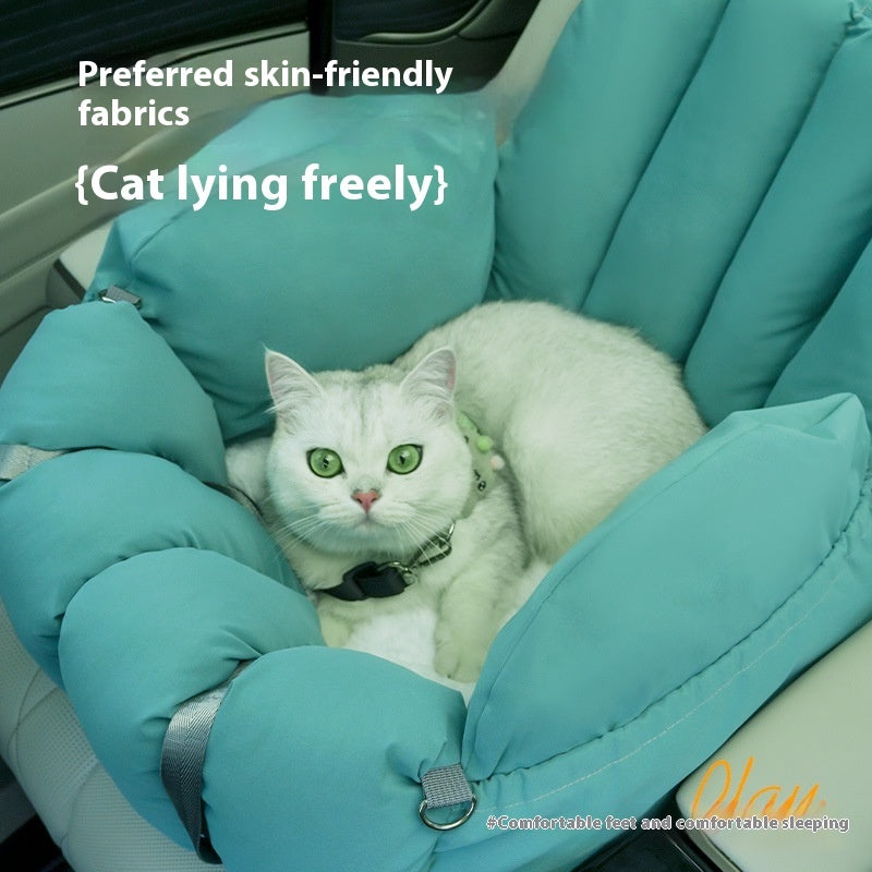 All-Season Car Cat Bed in-use lifestyle view