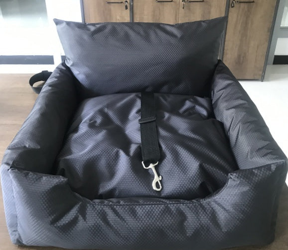 Padded Dog Car Seat feature detail view