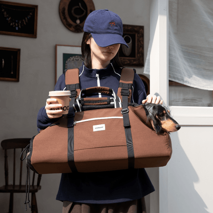 Baguette Dog Backpack Carrier for Dachshunds - ZoePaws