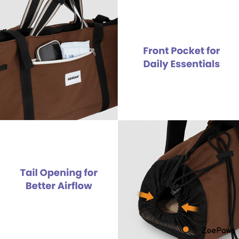 Baguette Dog Backpack Carrier for Dachshunds - ZoePaws