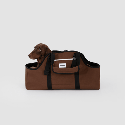 Baguette-Style Pet Shoulder Carrier for Dachshunds and Small Dogs - ZoePaws