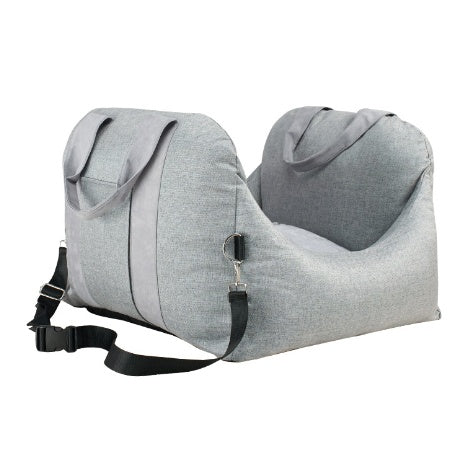 UltraSoft Pet Dog Car Carrier Seat size and fit view