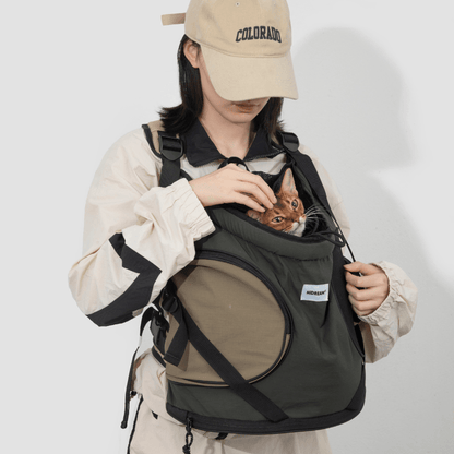 Breathable Front-Facing Cat Carrier Backpack - ZoePaws