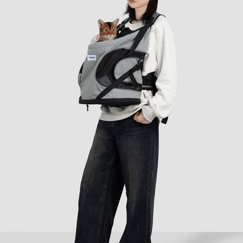 Breathable Front-Facing Cat Carrier Backpack - ZoePaws