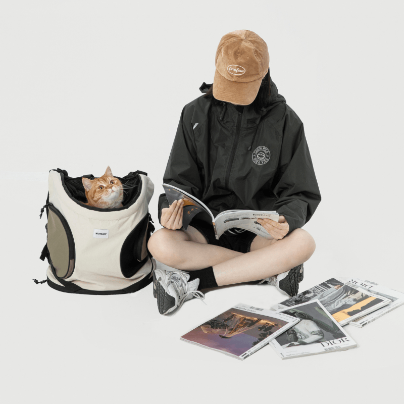 Breathable Front-Facing Cat Carrier Backpack - ZoePaws