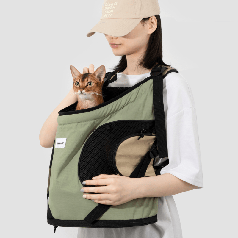 Breathable Front-Facing Cat Carrier Backpack - ZoePaws