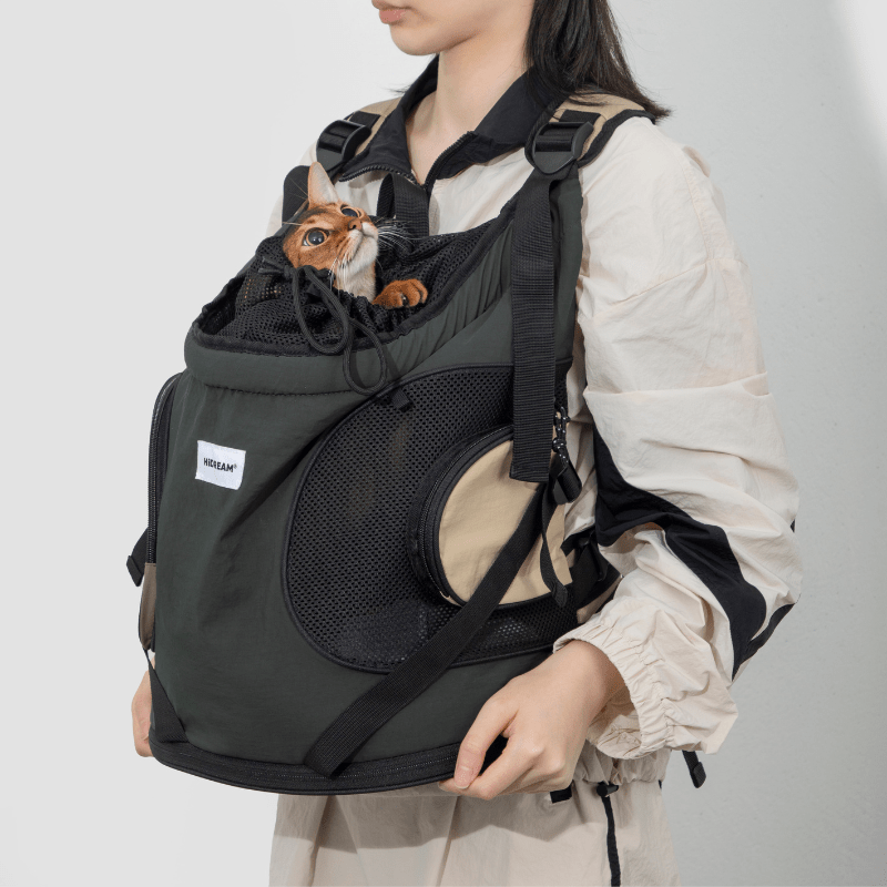 Breathable Front-Facing Cat Carrier Backpack - ZoePaws