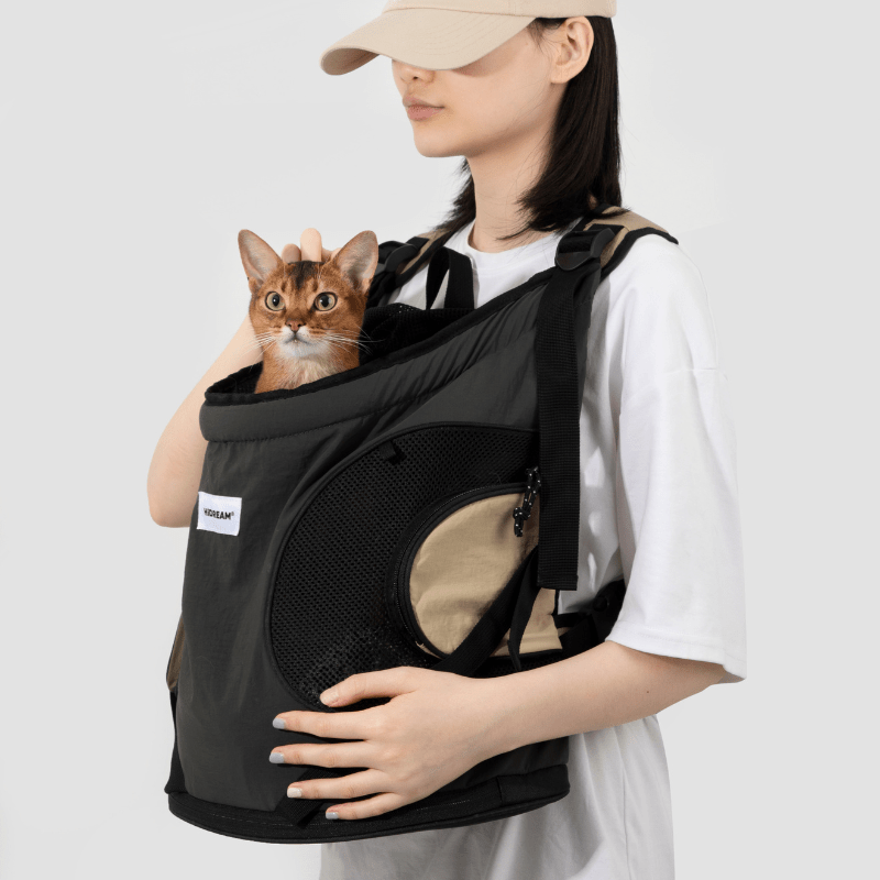 Breathable Front-Facing Cat Carrier Backpack - ZoePaws