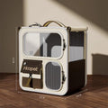 Cat Carrier Backpack With Wheels Trolley Bag - ZoePaws