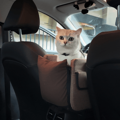 Centre Console Pet Car Seat for Cats and Small Dogs - ZoePaws
