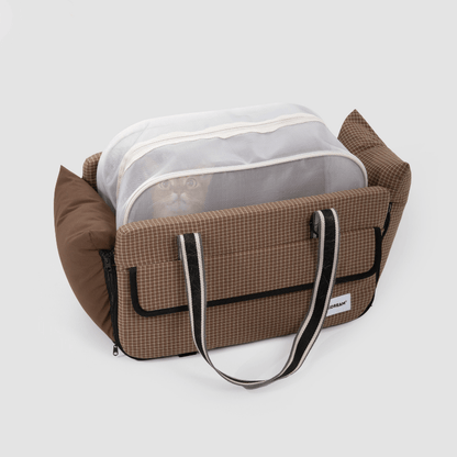 Centre Console Pet Car Seat for Cats and Small Dogs - ZoePaws