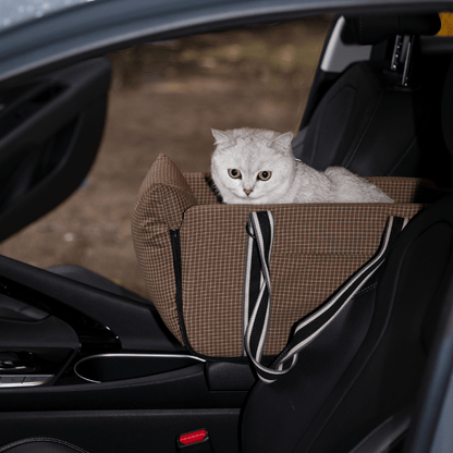 Centre Console Pet Car Seat for Cats and Small Dogs - ZoePaws